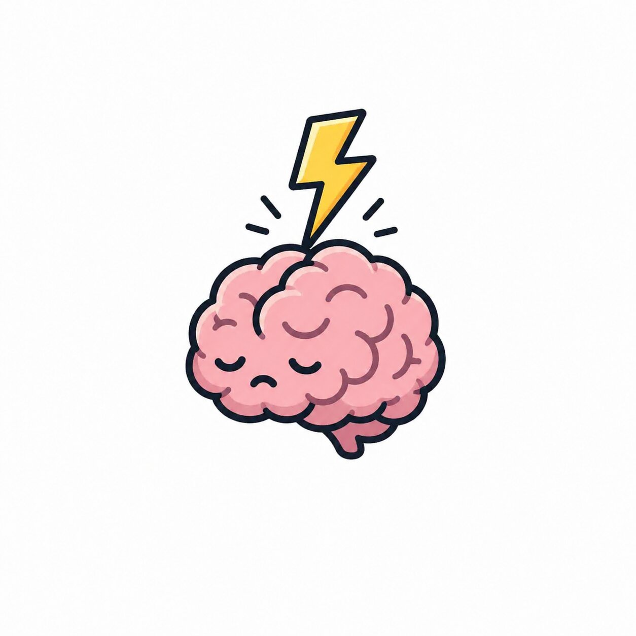Website logo with brain and digital theme
